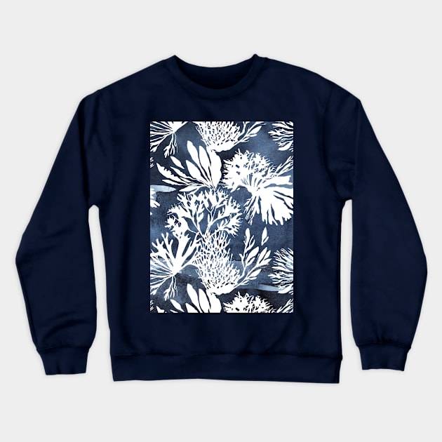 Ocean Life Crewneck Sweatshirt by ElenaDanilo